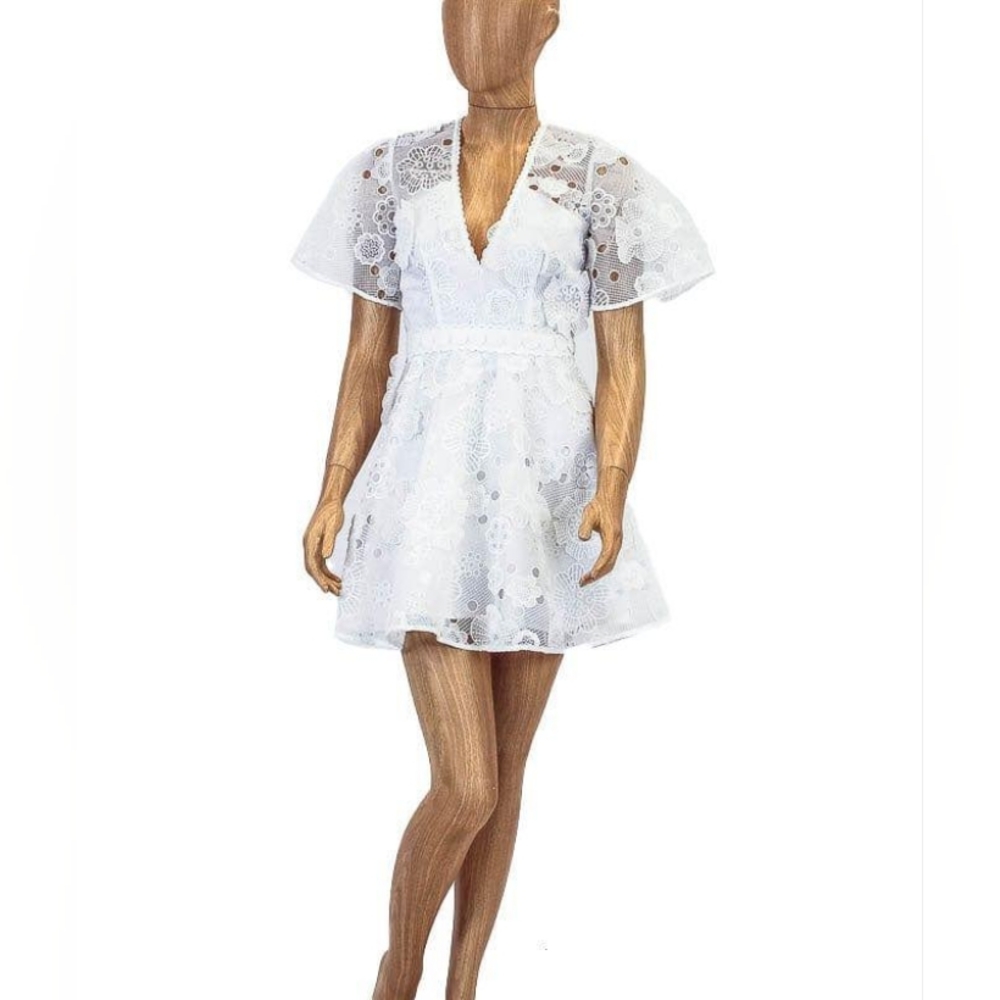 Talulah Floral Overlay Dress - Picture 2 of 6